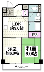 コート上大岡の物件間取画像